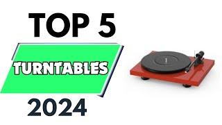 Top 5 Best Turntables of 2024 [don’t buy one before watching this]