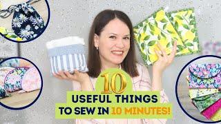 MUST TRY 10 quick & easy sewing projects to sew, sell and gift in 2024!