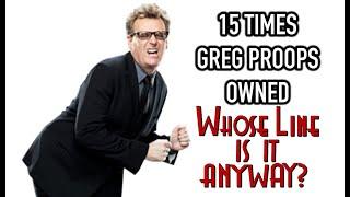 15 Times Greg Proops Owned "Whose Line Is It, Anyway?"