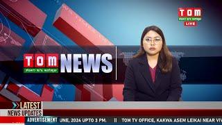 LIVE | TOM TV 8:00 PM MANIPURI NEWS, 07 FEB 2025