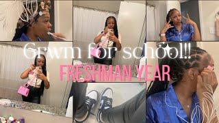 GRWM| First Day Of High School!!!￼ (freshman year)