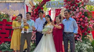 Đám Cưới Con Gái Ngày Nhóm Họ Đãi Nhiều Món Ăn Ngày Cưới Miền Quê Bà Con Đến Chung Vui | Wedding