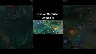 Gusion suprise combo   #gusion #gusionsuprisecombo #gusionnuclearcombo #gusionmobilelegends