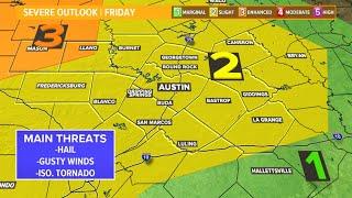 Live Radar: Tracking severe storm potential Friday night | KVUE