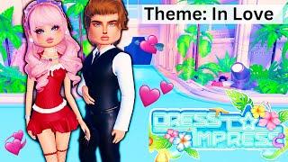 MY BOYFRIEND & I PLAY DUO CUSTOM THEMES ON DRESS TO IMPRESS