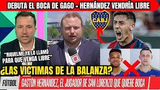 DEBUTA EL BOCA de GAGOLLAMARON a GASTÓN HERNÁNDEZVuelven RAMIREZ y POL FERNÁNDEZTigre vs Boca