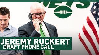 Jeremy Ruckert Draft Call  | The New York Jets | NFL
