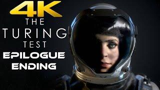 The Turing Test - Gameplay Walkthrough - FULL ENDING [4K 60FPS ULTRA]