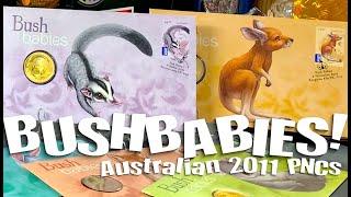 Best Bush Babies ever? ... Australia 2011 Bush Babies PNC (Philatelic Numismatic Covers) coin series