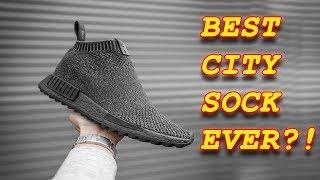 ABSOLUTE BEST NMD CITY SOCK COLLAB?! (TGWO CS1 ANKOKU TOSHI JITSU/ ART OF SEEING THROUGH  DARKNESS)