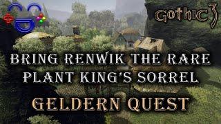 Bring Renwik the Rare Plant King's Sorrel - Geldern Quest