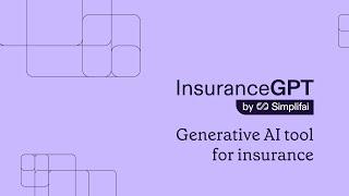 InsuranceGPT: World-First Generative AI Tool for Insurance