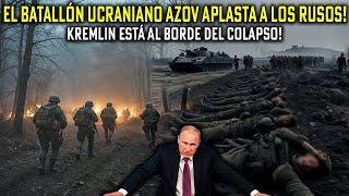 Gran luto en Moscú! Putin no esperaba esto! El batallón ruso fue aplastado por el batallón Azov!