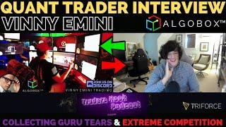 VINNY EMINI INTERVIEW  How He Started Trading | Quant Background