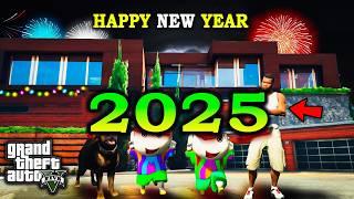 GTA 5: Franklin & Shinchan Celebrate New Year 2025 in Gta 5 !