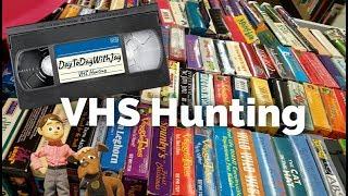 VHS Hunting - 2 for 25 Cents! Cartoons and more!