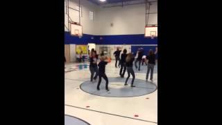 Wellington Elementary teacher flash mob