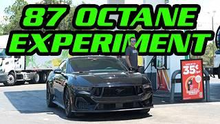 How much impact does bad fuel REALLY have?  ||  Supercharged on 87 with our '24 Mustang GT