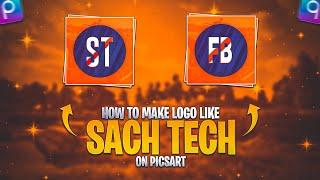 How To Make Logo Like @SachTech22  | Sach Tech Jaisa Logo Kaise Banaye | Farhan Black