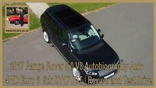 2017 Range Rover 5 0 V8 Autobiography Auto 4WD Euro 6  5dr DY17UOT | Review and Test Drive