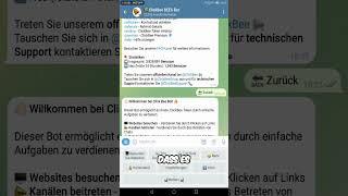 Erfolgreich mit dem Bot  So verdienst du Geld! #clickbeebot #passiveseinkommen #geldverdienen