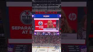 Celebrity Look-Alikes at the Oilers Game #shorts