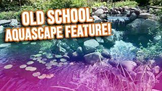 Old School *AQUASCAPE POND* in Central Illinois
