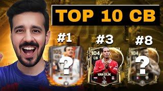 TOP 10 CENTER-BACKS IN FC MOBILE 25