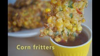 香脆泰式炸玉蜀黍饼 Crispy Thai Corn Fritters / Cucur Jagung