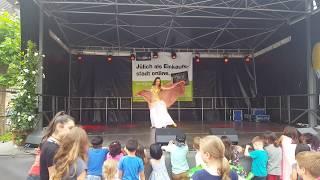 Ice Queen (dance with a veil) by Alya bellydancer. Stadtfest Jülich, June 2018