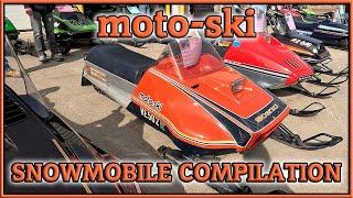 Moto-Ski Snowmobile Compilation Vintage Snowmobiles, Zephyr, Sonic, Mirage