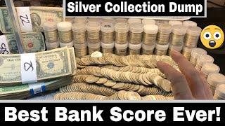 EPIC Silver Coins Found at Bank - Silver Coin Collection Dump for Face Value!