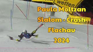 Crash by Paula Moltzan - Flachau - Slalom - 2024