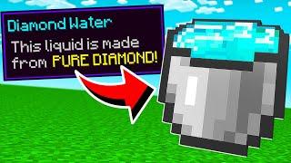 Minecraft, But There Are Custom OP Liquids...