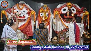 Today Sree Jagannath Sandhya Aarti Darshan Dt_27/12/2024