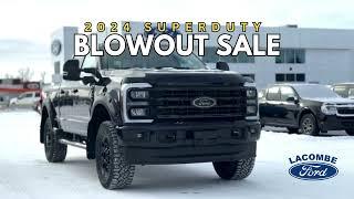 Massive Superduty Blowout Sale at Lacombe Ford