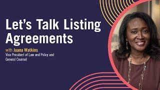 Let's Talk Listing Agreements, Presented by Florida Realtors