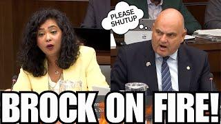 MP Brock Sets Cluess Liberal Khalid STRAIGHT!