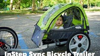 InStep Sync Bicycle Trailer Review (Attached to a Folding Bike)