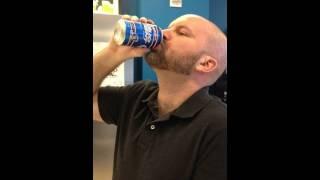 Man drinks on St. Patrick's Day