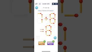 Matchstick IQ Level 101 #matchstickpuzzle #mathematicsquiz #puzzle #matchstick