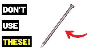 These Screws Are NOT WHAT YOU THINK! Avoid Them...(Reverse Thread / Double Thread Screws)