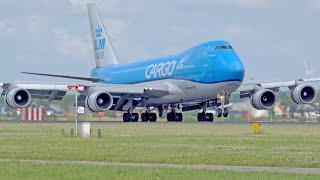 40 HEAVY ARRIVALS  & DEPARTURES | A380, B747, A350 | Amsterdam Schiphol Airport Spotting