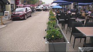 Downtown Northville decides to keep some streets permanently closed