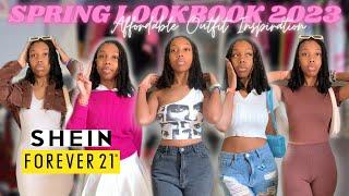 2023 SPRING LOOKBOOK/HAUL | Affordable Outfit Inspo | (SHEIN, Forever 21, H&M) | ThatGirlHANNAH