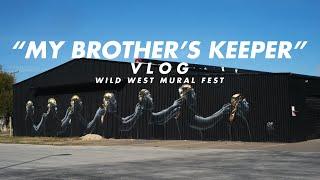 My Brother's Keeper Mural VLOG (Wild West Mural Fest) | Jeremy Biggers | Stem & Thorn |