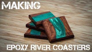 Making Epoxy River Coasters