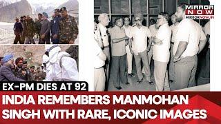 India Honors Dr. Manmohan Singh With These 4 Iconic Throwback Photos Shared On X | Watch