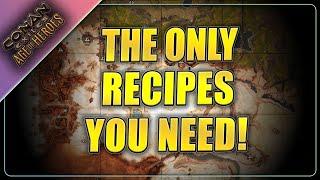 The Best RECIPES in Conan Exiles 2025 | Beginners Guide