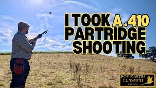 I Took A .410 Partridge Shooting | English Driven Partridge Shoot | Wingshooting